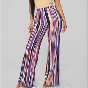 NWOT- Tropics Print Pants- Plus Size